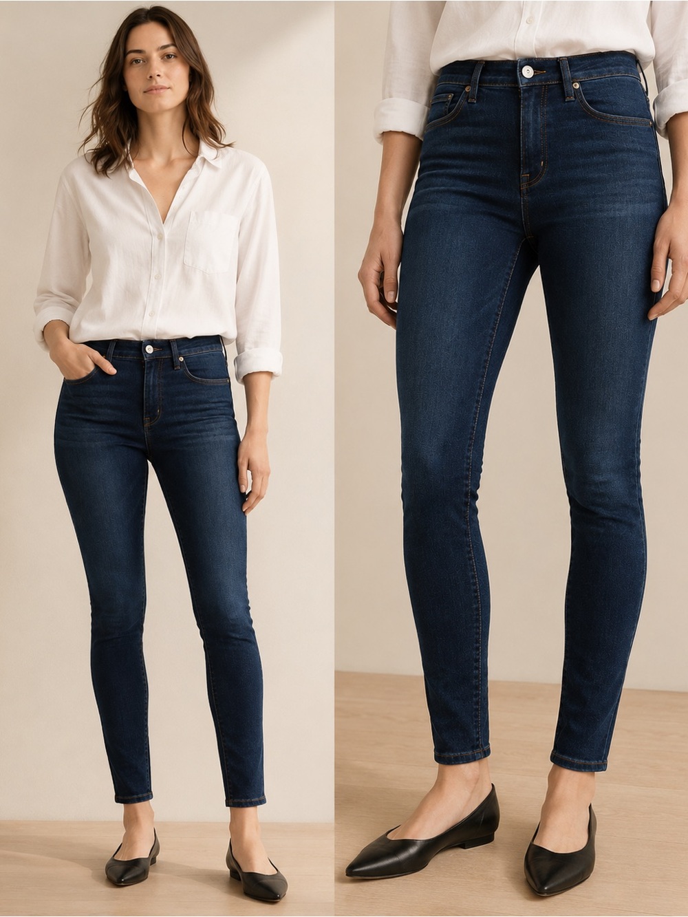 FRAME Classic Le One Skinny Jeans Size 2